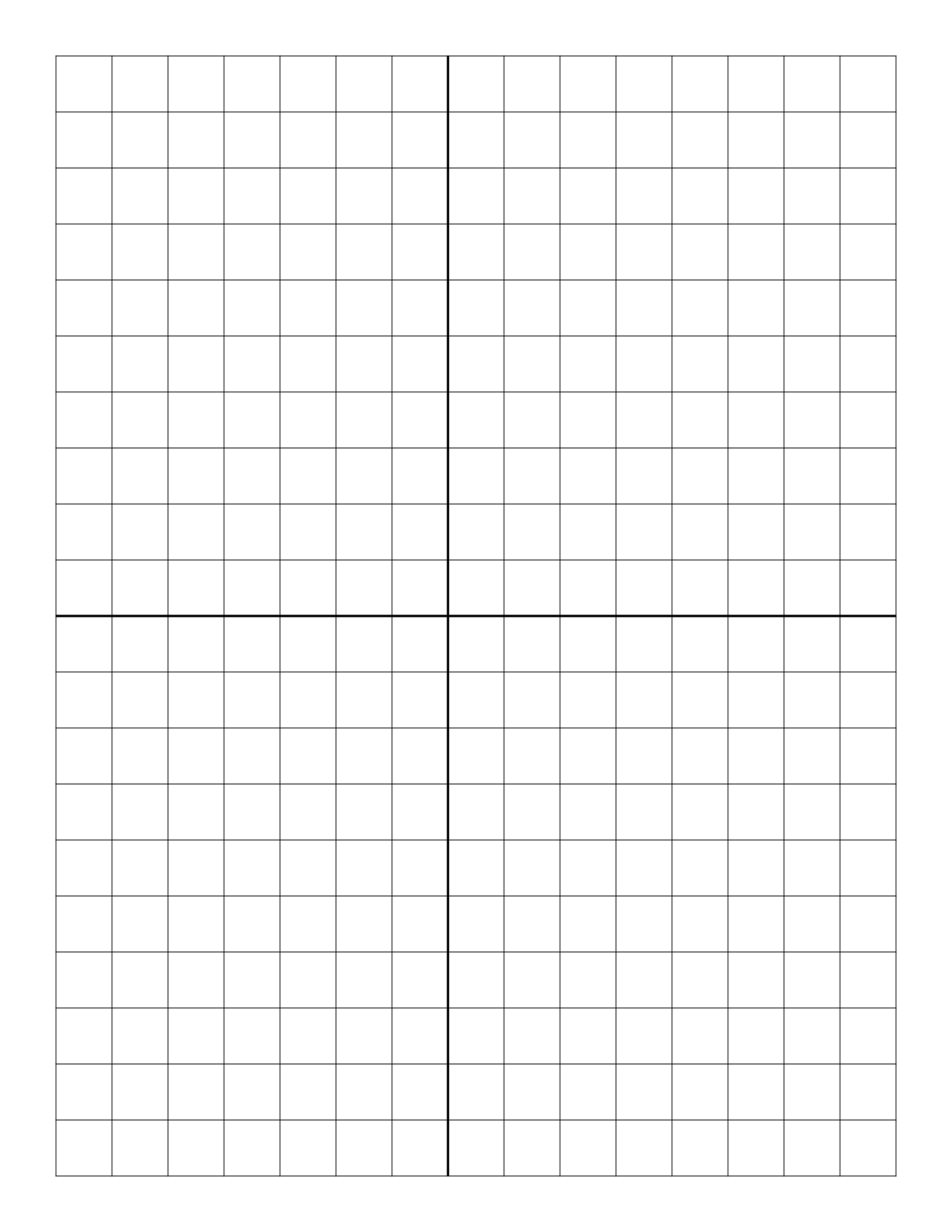 5+ Free Printable Graph Paper with Axis (X & Y) & Numbers