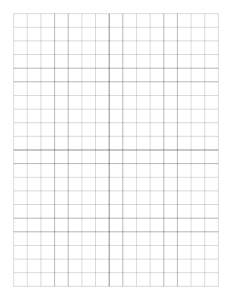 Printable Grid Paper with Axis