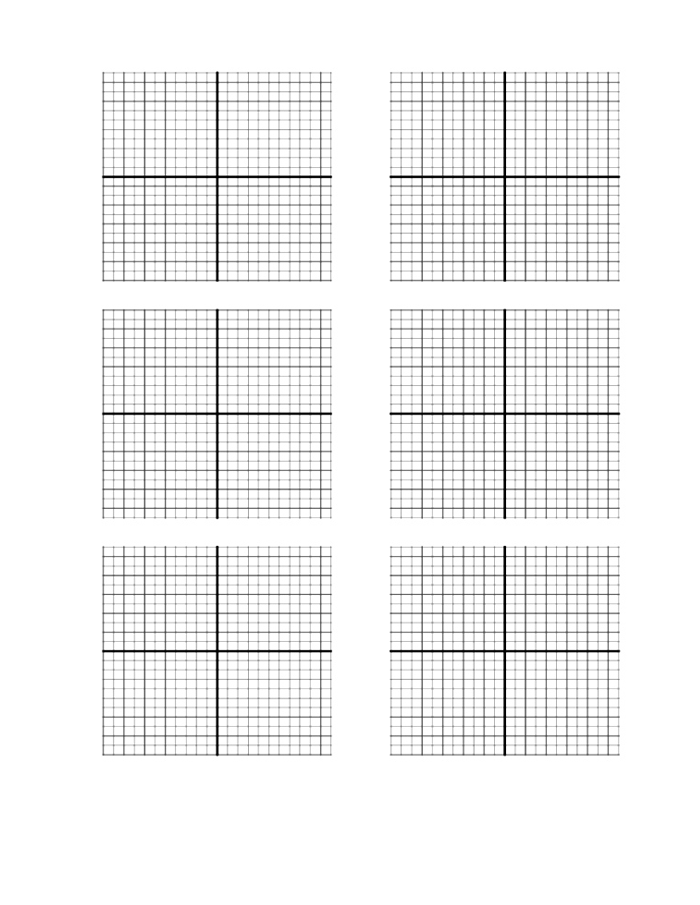 Free Printable Graph Paper With Numbers Template PDF 